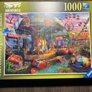 Ravensburger Abandoned Series Gloomy Carnival 1000 Piece Jigsaw Puzzle